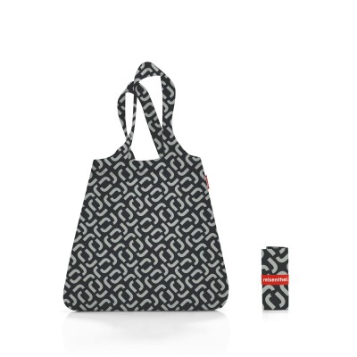 Mini Maxi Shopper signature black, skládací taška Reisenthel