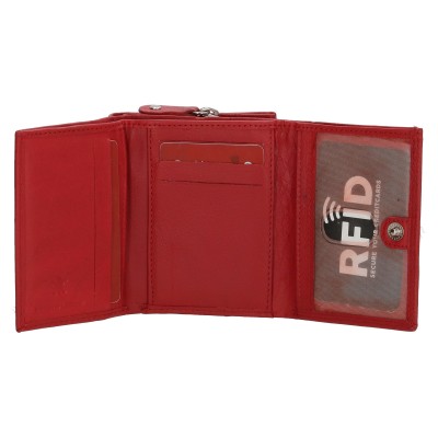 FH serie RED, kožená peněženka Double-D