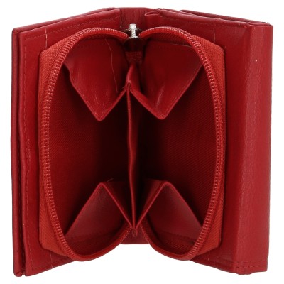 FH serie RED, kožená peněženka Double-D