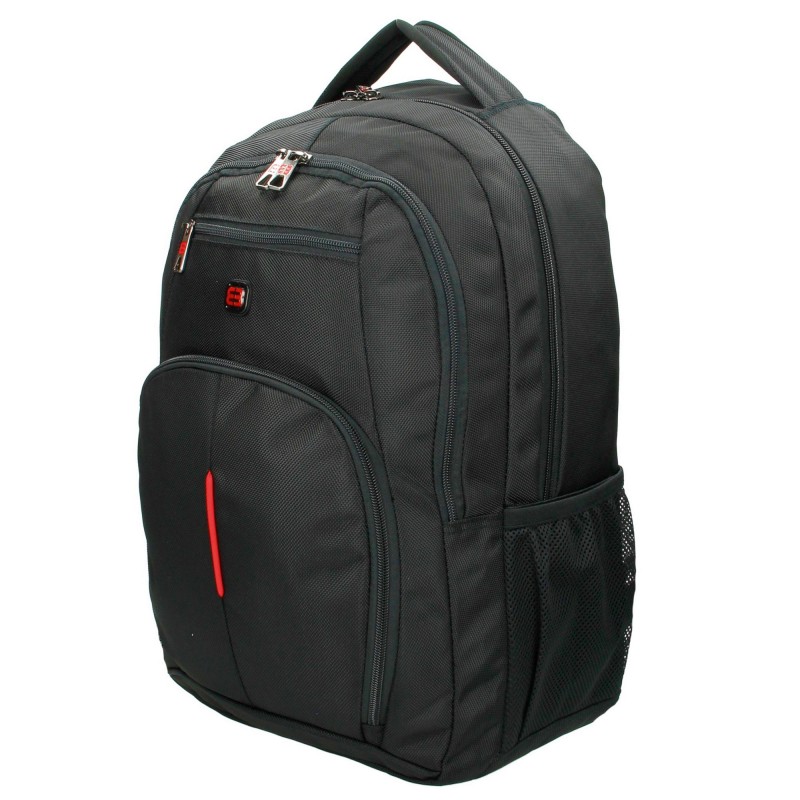 CORNELL 37 litrů 17" black, backpack Enrico Benetti