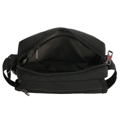 CORNELL FLAP 24x18x6cm black, Enrico Benetti