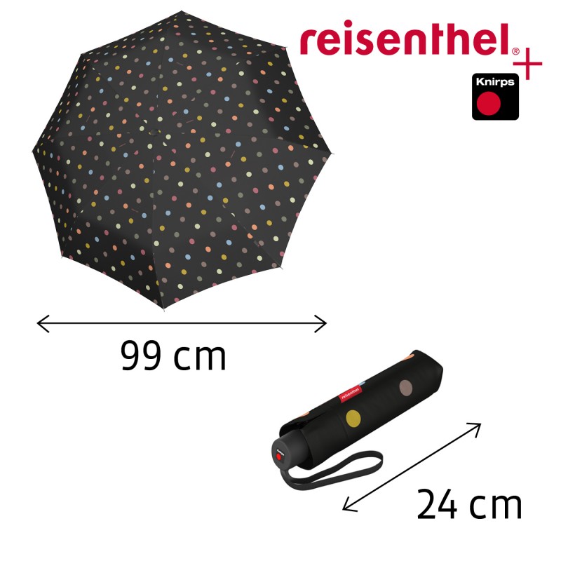 umbrella POCKET CLASSIC dots KNIRPS - REISENTHEL