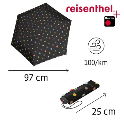 parasol POCKET MINI dots KNIRPS - REISENTHEL