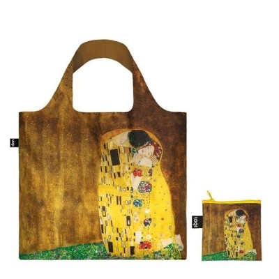 GUSTAV KLIMT: The Kiss Bag, Recycled Bag, LOQI Museum Collection