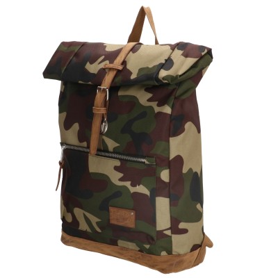 SANTIAGO 17.3", 17 l, camouflage, backpack Enrico Benetti