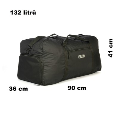 Rugged Foldable Bag 132 litrů, cestovní taška Epic