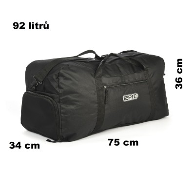 Rugged Foldable Bag 92 liters, EPIC travel bag