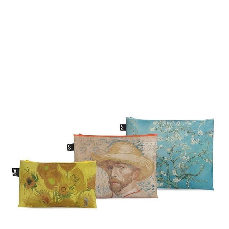 sada 3 pouzder LOQI VAN GOGH