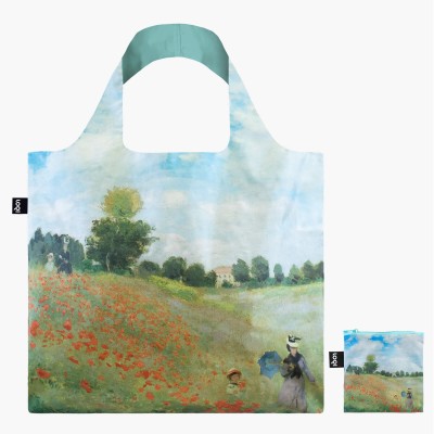 Claude Monet: Wild Poppies LOQI Recycled Bag, Museum Collection