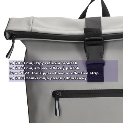 Beagles batoh Waterproof Roll Black, 15.6", 17 litrů