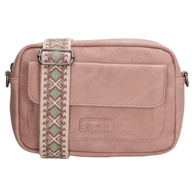 MALAGA 22x14x8.5cm, Soft Pink, shoulder bag Beagles Originals