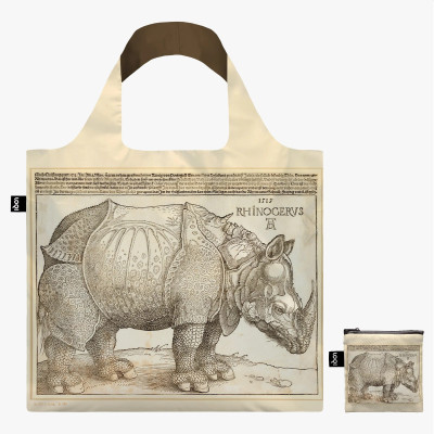 Albrecht Dürer: Rhinocerus LOQI Recycled Bag, Museum Collection
