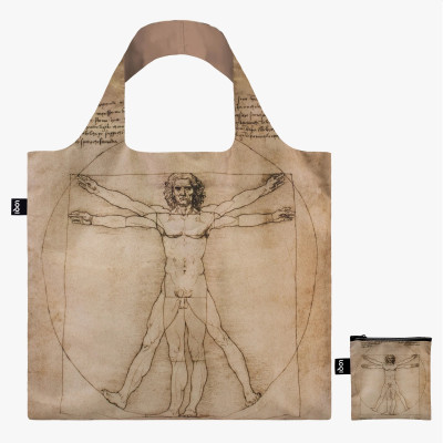 Leonardo da Vinci The Vitruvian LOQI Recycled Bag, Museum Collection