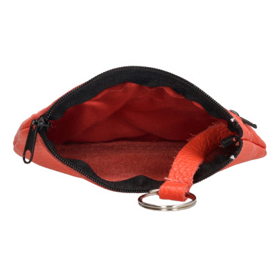 klíčenka 13.5x9cm ORANGE, kůže, Charm London