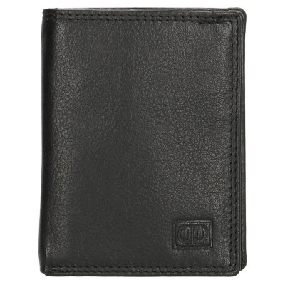 peněženka 10x8x2cm, černá kůže