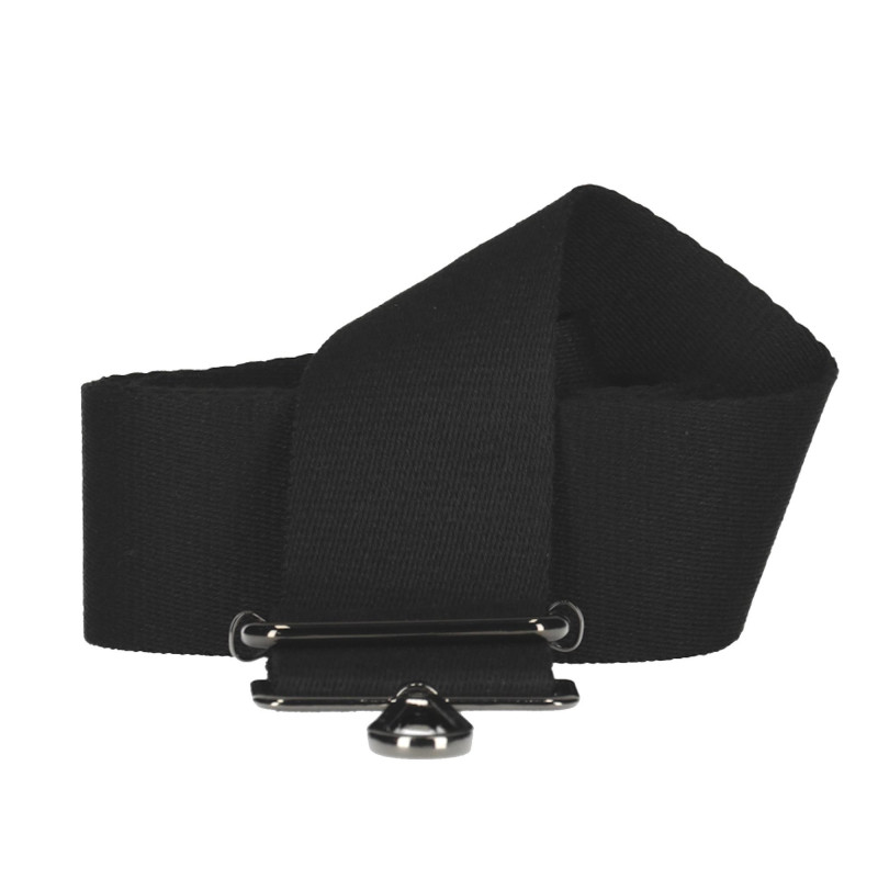 Popruh ke kabelce 135x5 cm 88000 black, Enrico Benetti