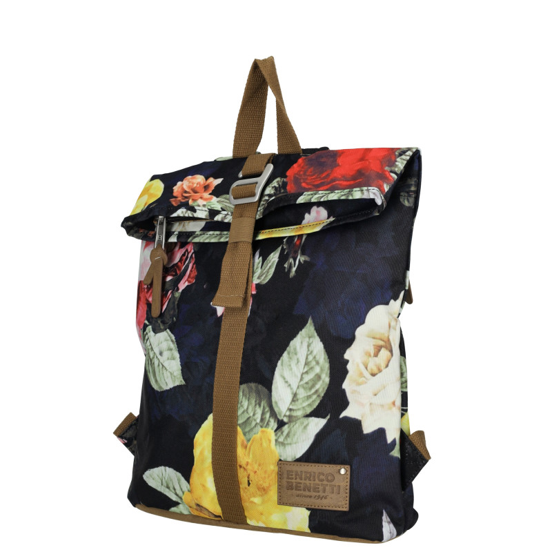 SANTIAGO S 14" multi roses Batoh Enrico Benetti