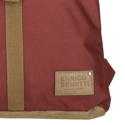 SANTIAGO S 14" burgundy Batoh Enrico Benetti