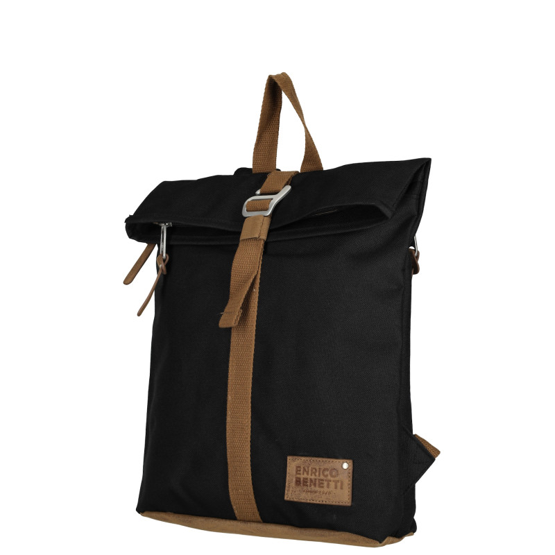 SANTIAGO S 14" black Batoh Enrico Benetti