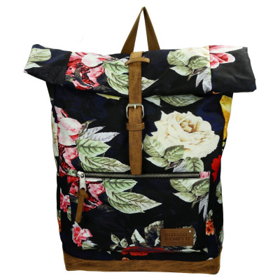 Enrico Benetti batoh SANTIAGO M 15.6" multi roses 16 litrů