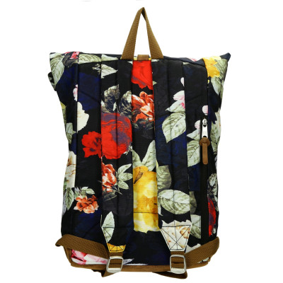 Enrico Benetti batoh SANTIAGO M 15.6" multi roses 16 litrů