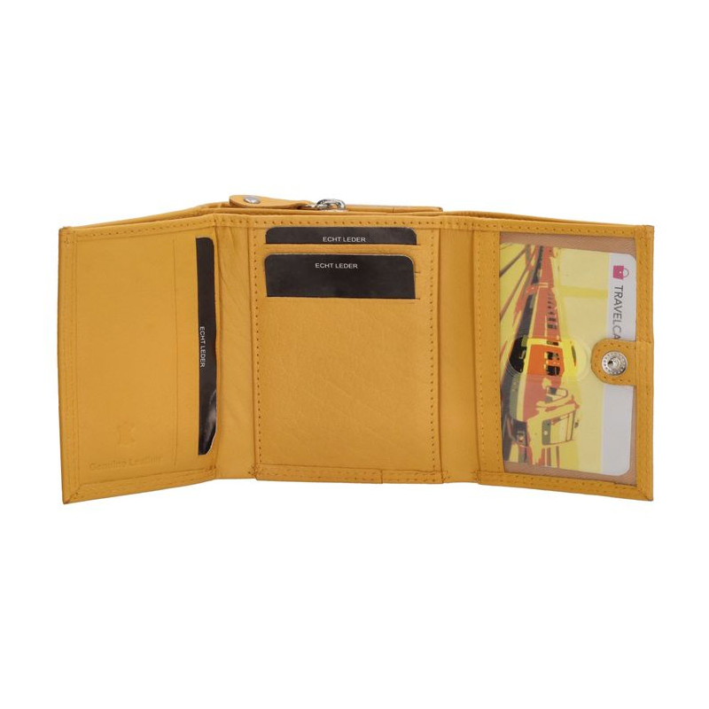 FH serie yellow, kůže, peněženka Double-D