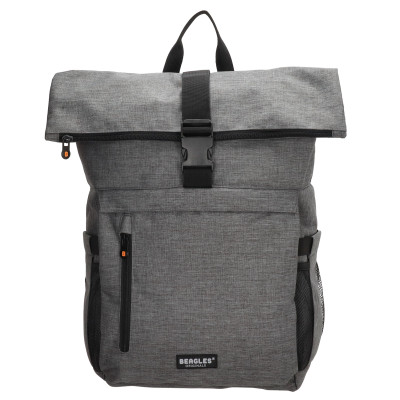 Beagles Originals batoh COLLEGE 15.6" grey, 20 litrů