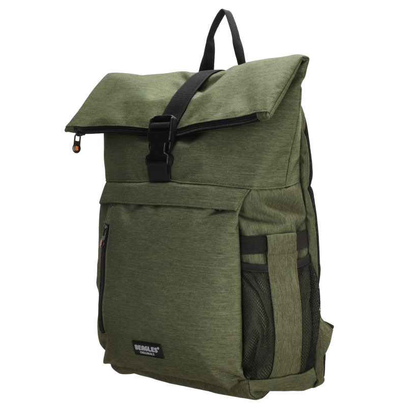 COLLEGE 15.6" olive, batoh Beagles Originals