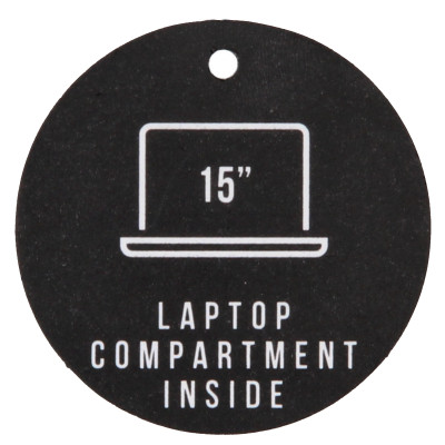 Rotterdam 15" black, batoh Enrico Benetti