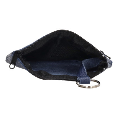 klíčenka 13.5x9cm NAVY, kůže, Charm London