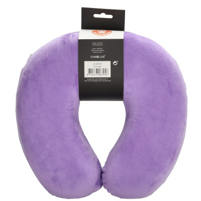 Polštářek na krk PAMEŤOVÁ PĚNA, LILAC, Beagles Originals