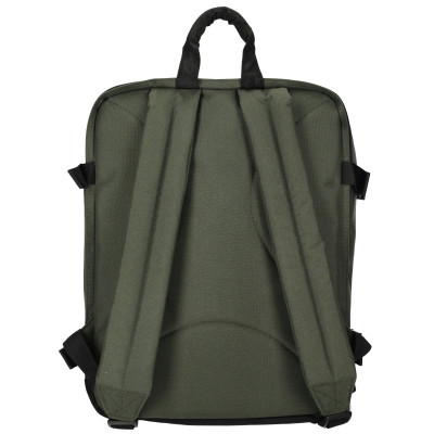 AMSTERDAM 40x30x20 cm, OLIVE, kabinový batoh Enrico Benetti