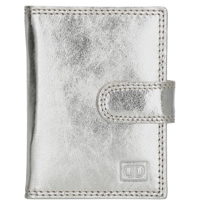 pouzdro na platební karty, SILVER kůže, FH serie Double-D