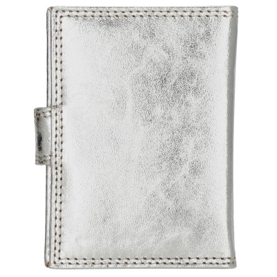 pouzdro na platební karty, SILVER kůže, FH serie Double-D