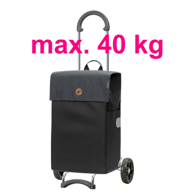 Scala Shopper HERA black, nákupní taška na kolečkách Andersen Shopper