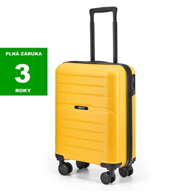 AIRBOX AZ13 55cm, kabinový kufr SunburstYELLOW