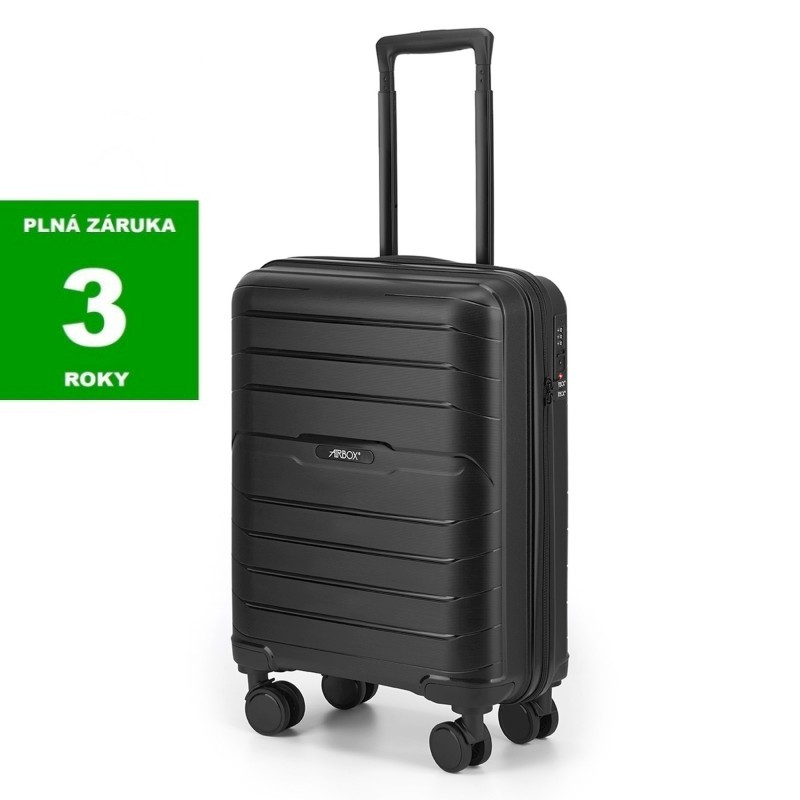 AIRBOX AZ13 55cm, kabinový kufr Black