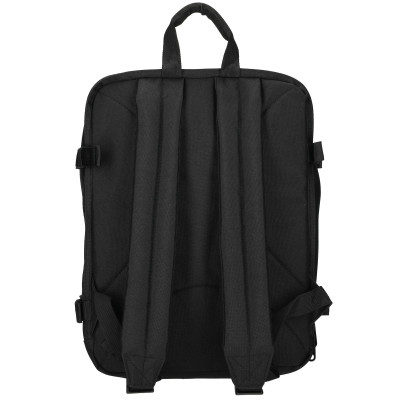 AMSTERDAM 40x30x20 cm, BLACK, kabinový batoh Enrico Benetti