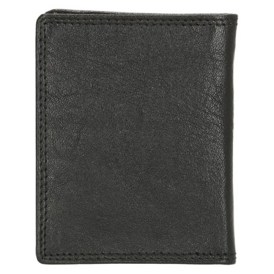 pouzdro na karty 10x8x1cm, černá kůže