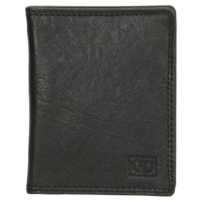 pouzdro na karty 10x8x1cm, černá kůže