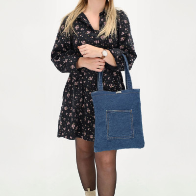 TEJEDA 32x36x1cm JEANSBLUE, taška přes rameno