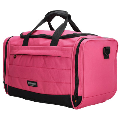 cestovní taška 22 litrů, 20x43x26cm, FUCHSIA, Beagles Originals