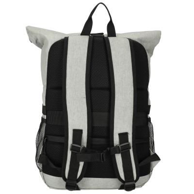 NEWCASTLE roll 45x35x15 cm, LIGHT GREY, batoh Enrico Benetti