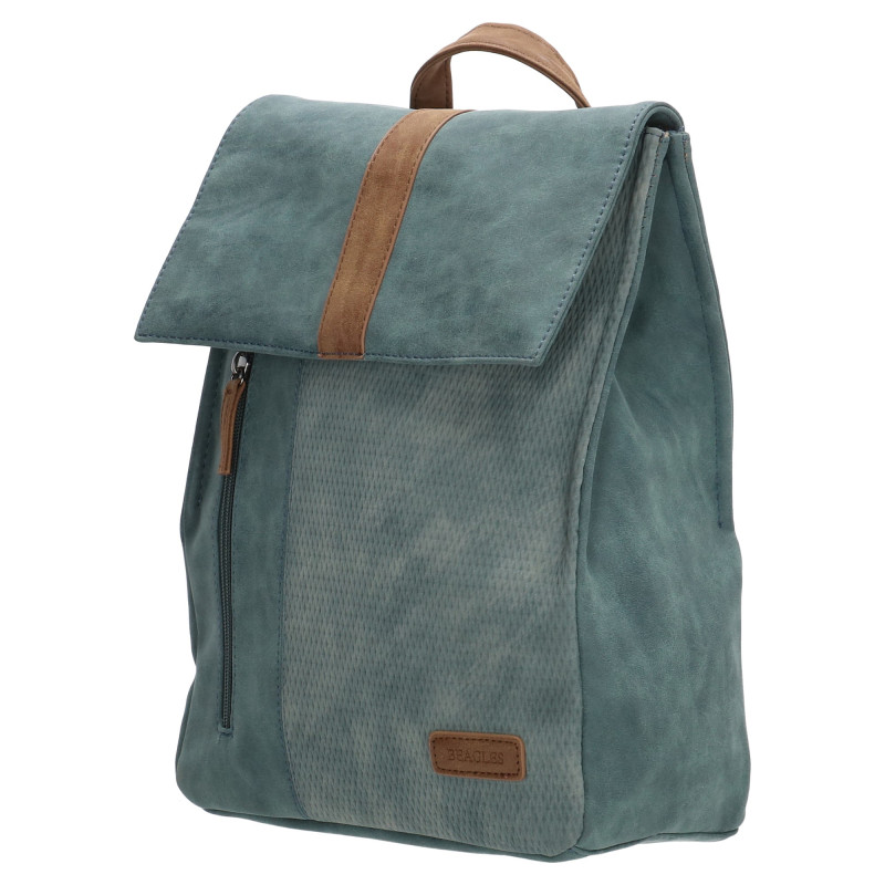 BRUNETE 8 litrů JEANSBLUE, batoh Beagles, polyuretan, e-shop ZAVAZADLA.biz