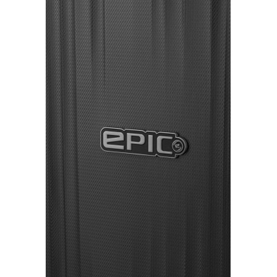 HALO kabinový kufr 40-45 litrů, InstantBLACK, EPIC, e-shop ZAVAZADLA.BIZ