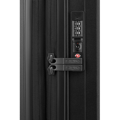 HALO kabinový kufr 40-45 litrů, InstantBLACK, EPIC, e-shop ZAVAZADLA.BIZ