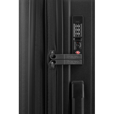HALO střední kufr 71-80 litrů, InstantBLACK, EPIC, e-shop ZAVAZADLA.BIZ