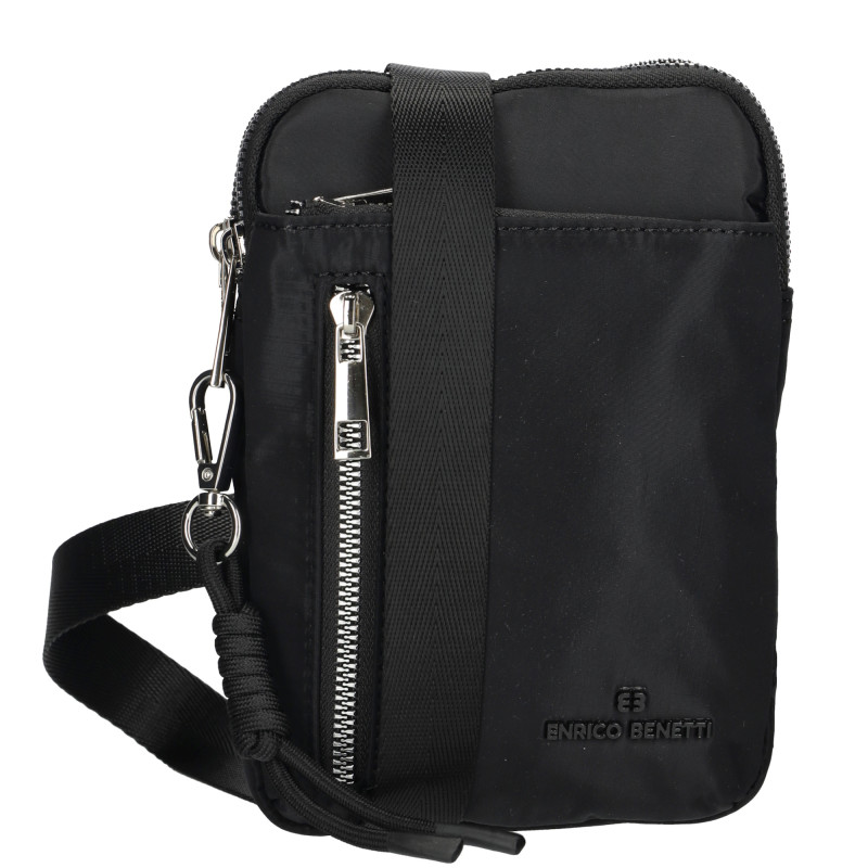 JANICE  13x20x4cm BLACK, taška na telefon Enrico Benetti, e-shop ZAVAZADLA.BIZ