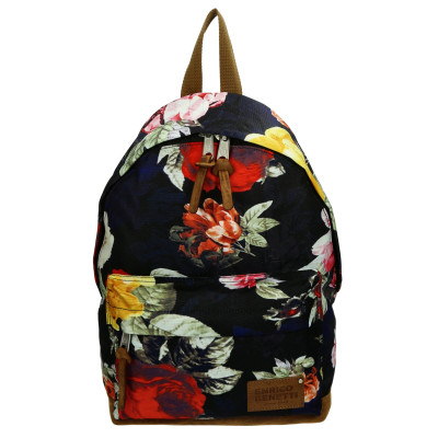 SANTIAGO S 19 litrů, multi roses, batoh Enrico Benetti