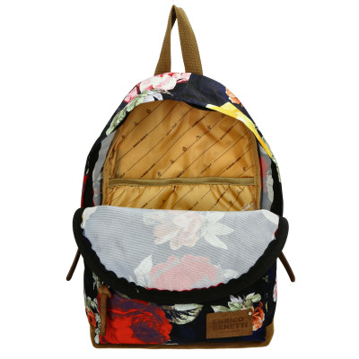 SANTIAGO S 19 litrů, multi roses, batoh Enrico Benetti